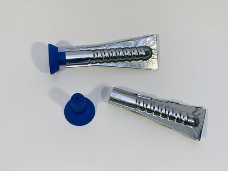 Ankerhuls recht DWG 15mm + blauwe stop